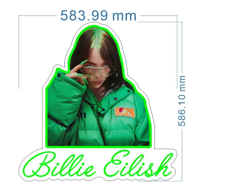 Billie Eilish Neon Sign